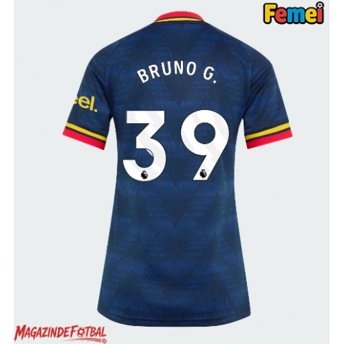 Arsenal Bruno Guimaraes #39 Tricou Fotbal Replică 2026-27 Femei Deplasare Arsenal Bruno Guimaraes #39 Tricou Fotbal Replică 2026-27 Femei Deplasare
